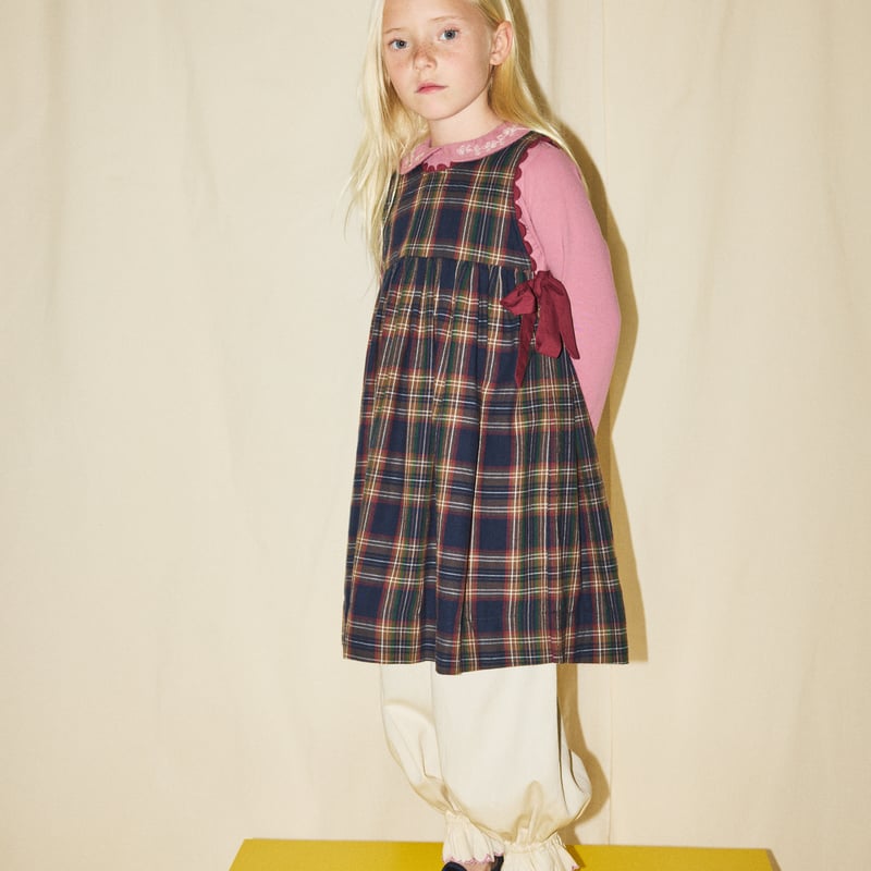 Misha & Puff Esme Dress ワンピース Misha&Puff】Esme Dress (Ink Plaid) | MIK & CO