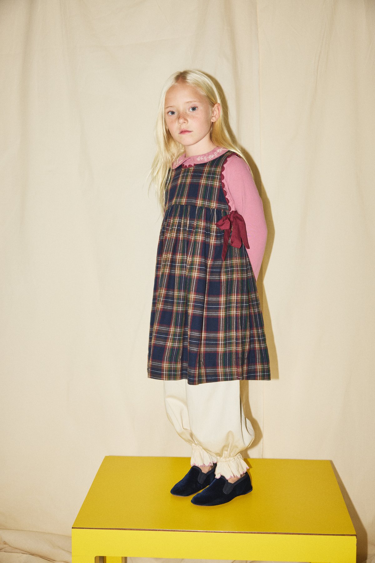 Misha&Puff】Esme Dress (Ink Plaid) | MIK & CO