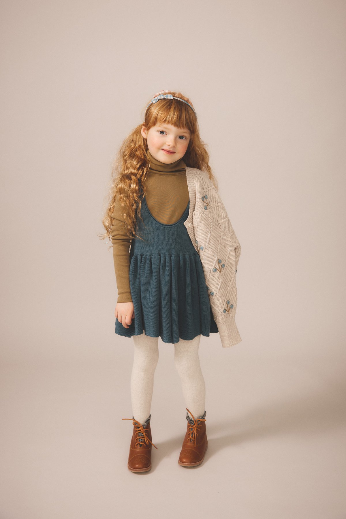 SOOR PLOOM 】Sage Pinafore-Bottle | MIK & CO