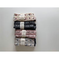 【 Collegien 】Marie-Cerise Jacquard Cherries and Bows Tights