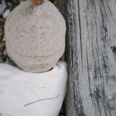 【organic zoo】 Undyed Milk Playsuit
