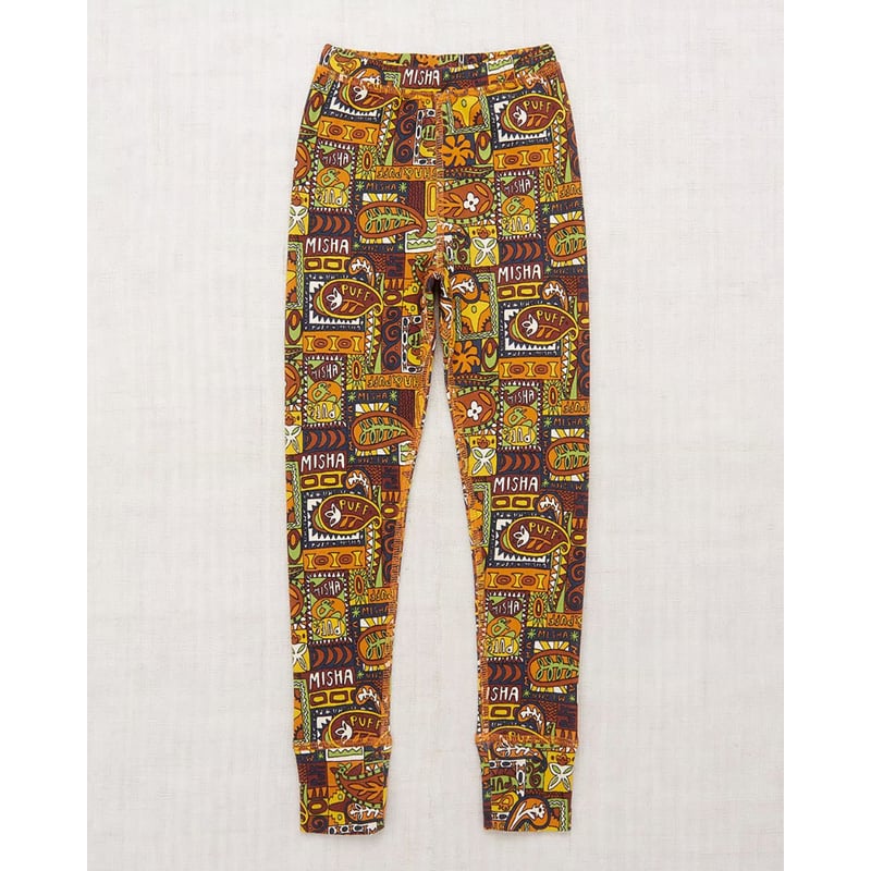 Misha&Puff】Legging with Rib Cuff-180 Fox Groov Misha&Puff】Legging with Rib Cuff-180 Fox Groov