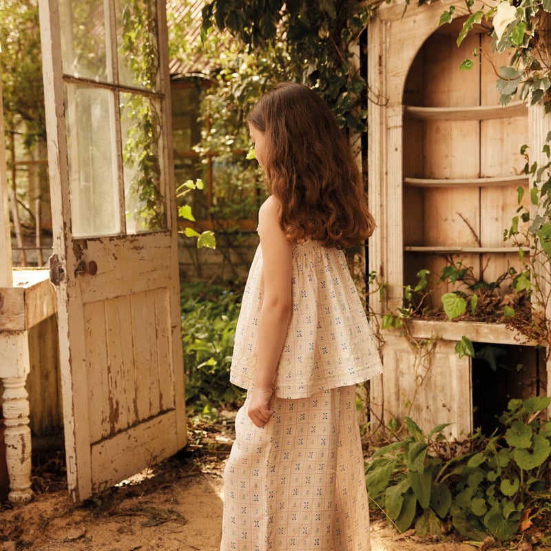 Apolina 】 ADINA TROUSER SET - ROSEPANEL CREAM