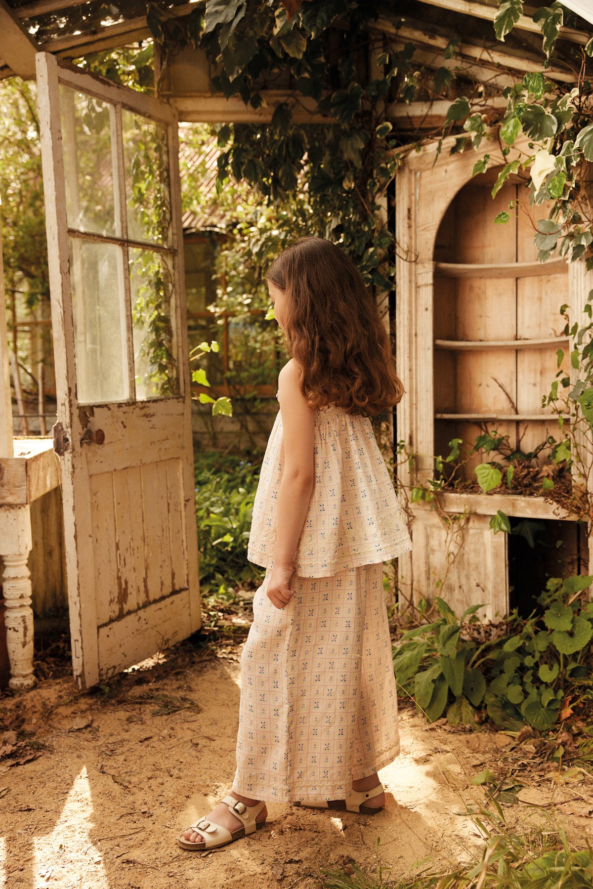 Apolina 】 ADINA TROUSER SET - ROSEPANEL CREAM