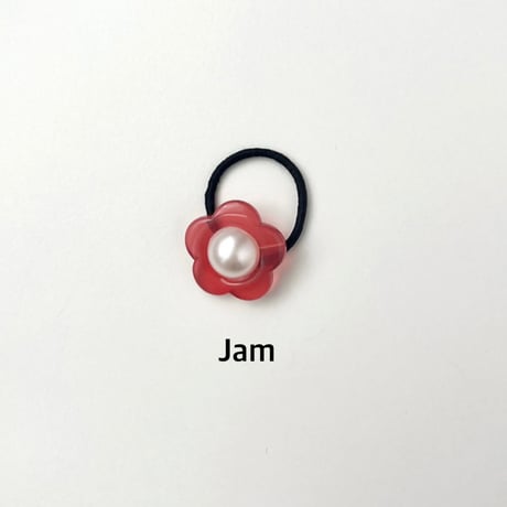 【HOME & LINEN】 Flower - Hair elastic