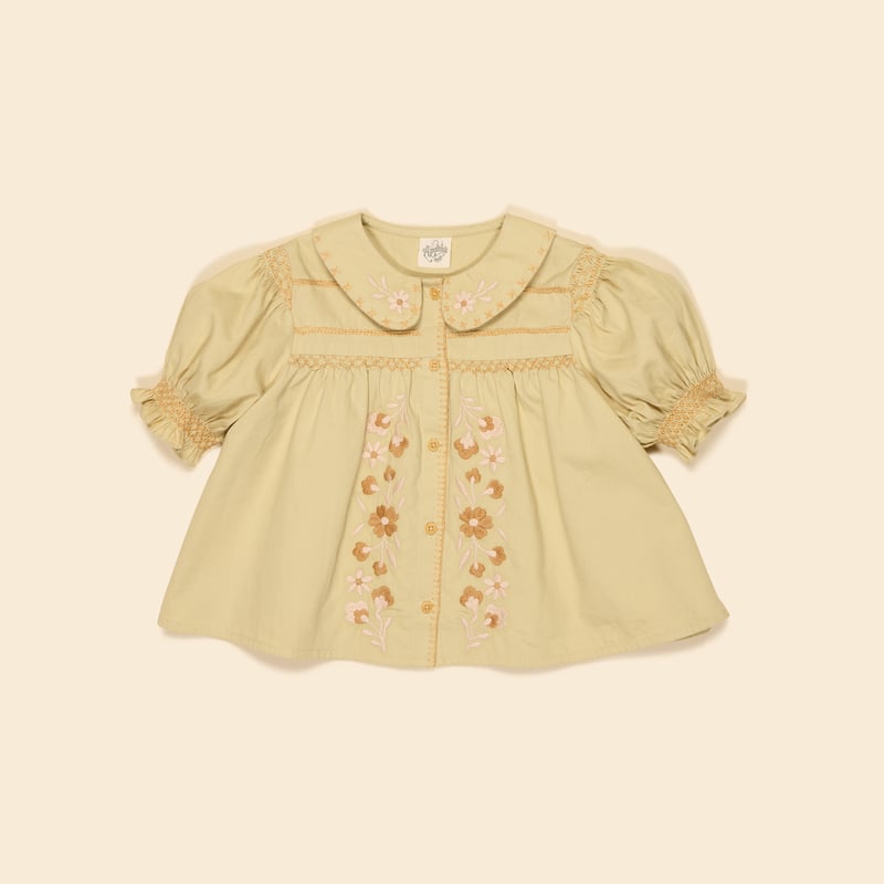 Apolina 】 HEIDI BLOUSE - CLOUD | MIK & CO