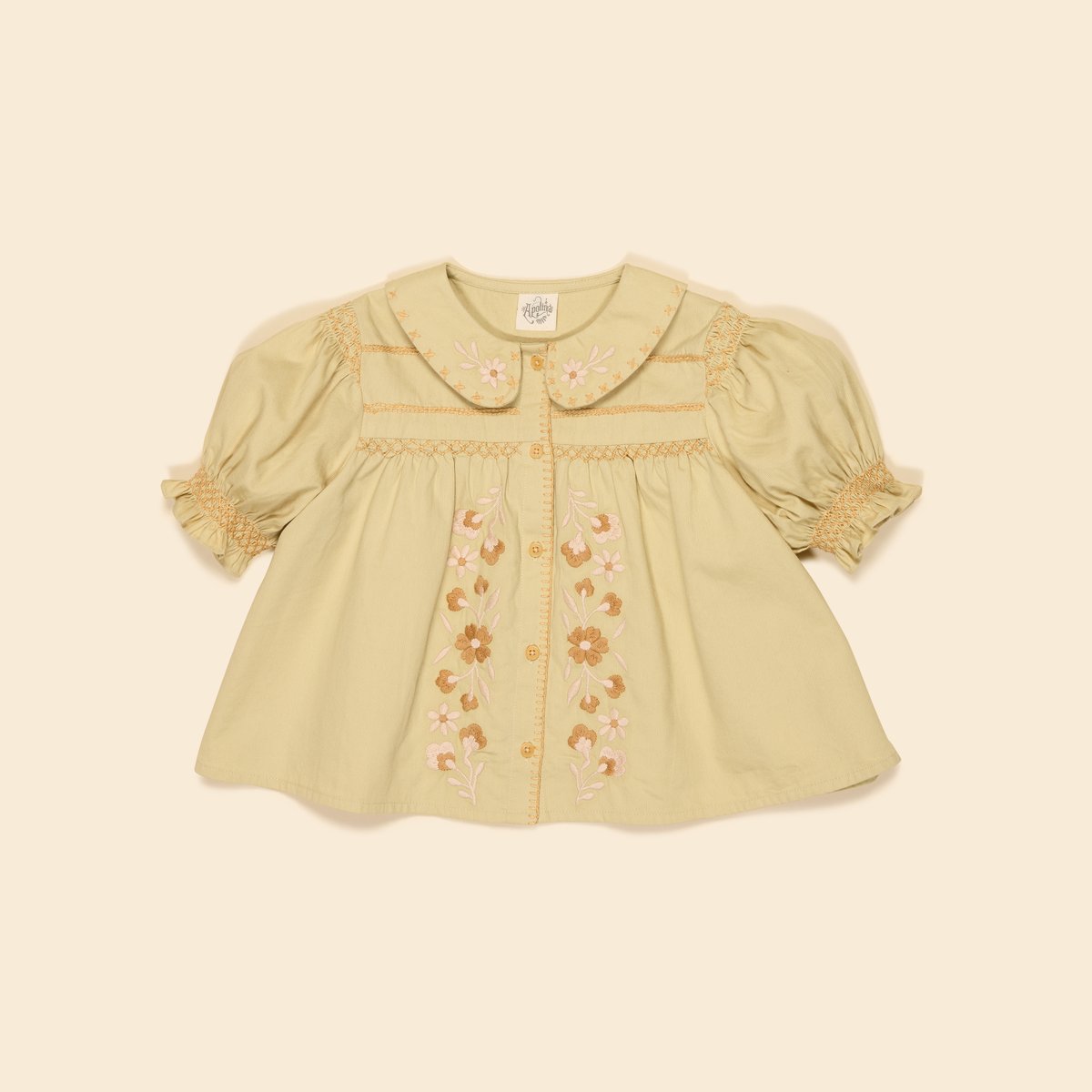 Apolina 】 HEIDI BLOUSE - CLOUD | MIK & CO