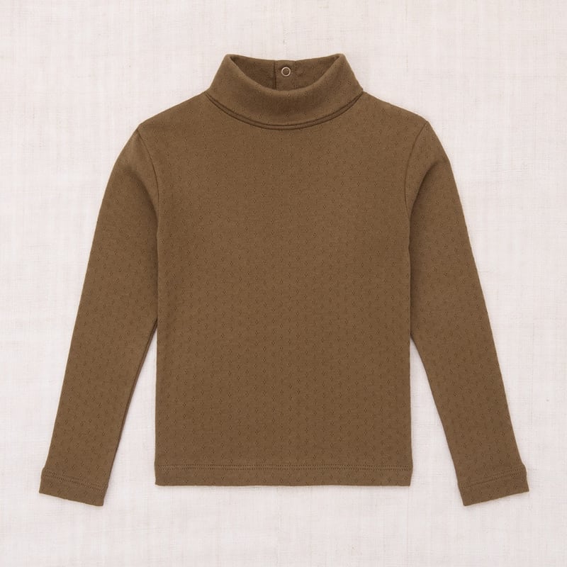 美品タグ付 misha&puff Turtleneck Misha&Puff】Turtleneck (Nutshell) | MIK & CO