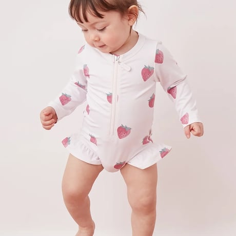 【 gelato pique 】 PBCO262407 BABYｽｲﾑｳｪｱ PNK（size 80）