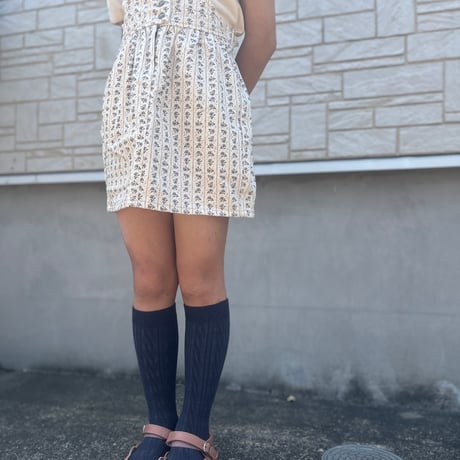 【 Collegien 】5559 Alix - Cable-knit Merino Wool Knee-high Socks