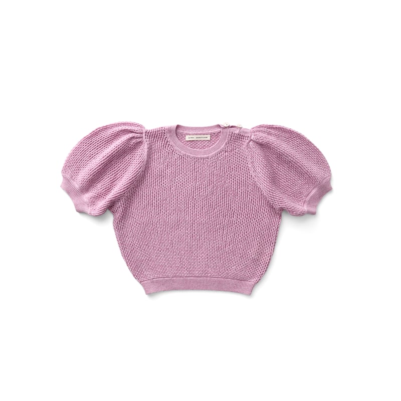 3月中旬入荷予定ご予約商品【 SOOR PLOOM 】Mimi Knit Top, Bubbl