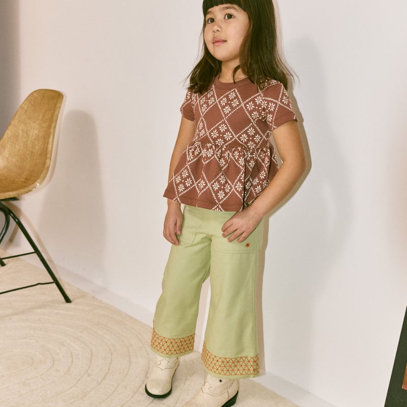 Misha&Puff】 AYA TOP (COLA FLORA TIERRA) | MIK