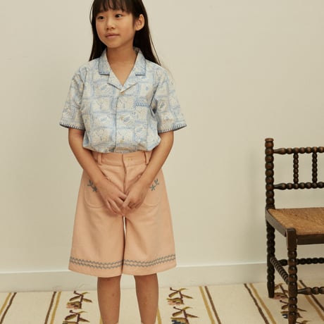 【 Apolina 】 CASEY LONG SHORT - SATIN PINK