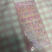 サンリオ マイメロディ・クロミ・マイスウィートピアノ タイルシール ピンク
