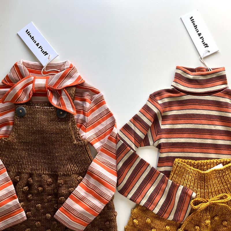 Misha&Puff】Scout Top - Parfait Stripe 12-18m,...