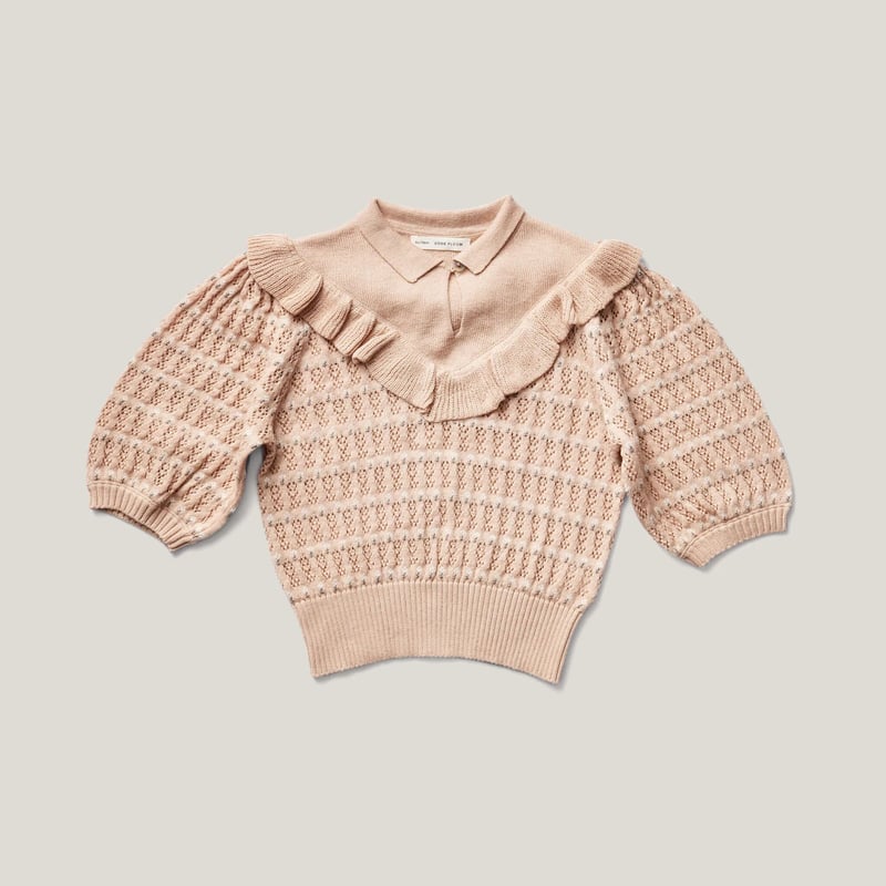 SOOR PLOOM 】Nancy Knit Top- Ginger 8y | MIK & CO 