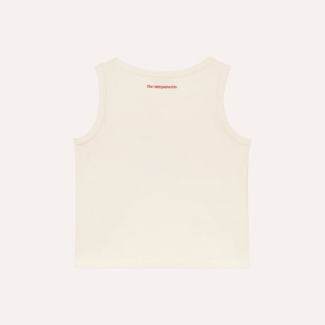 【The Campamento＆Zoey Kim】Squirrel  Tank Top- ECRU
