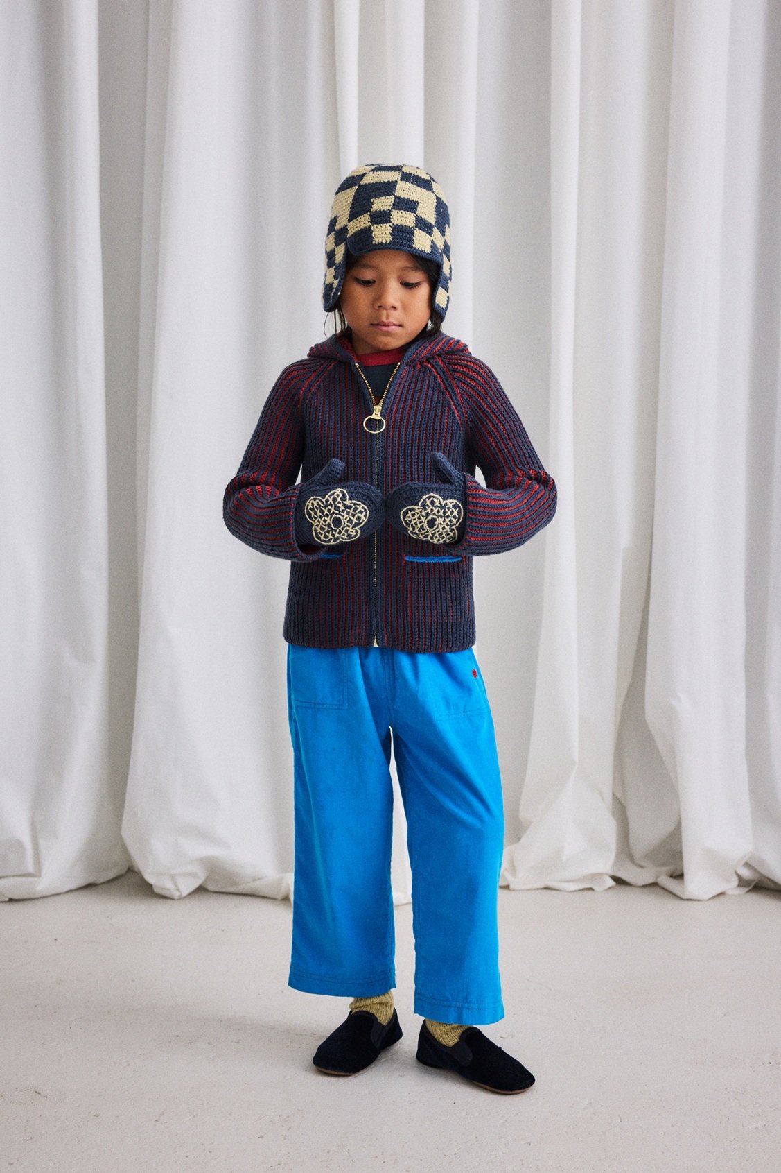 Misha & Puff ジャケット2y ★新品未使用 Misha & Puff Zip Jacket - Indigo Denim | Baby S