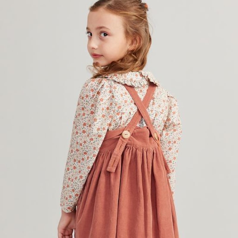 SOOR PLOOM 】Enola Pinafore, Terracotta* | MIK...