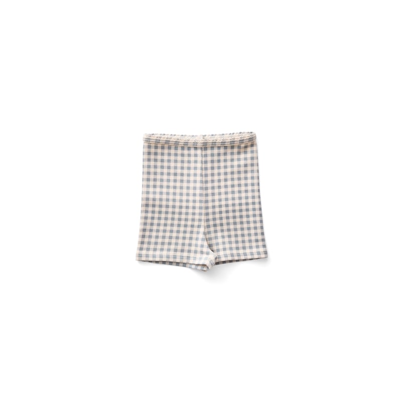 SOOR PLOOM 】Shortie, Gingham Print, Azul | MI
