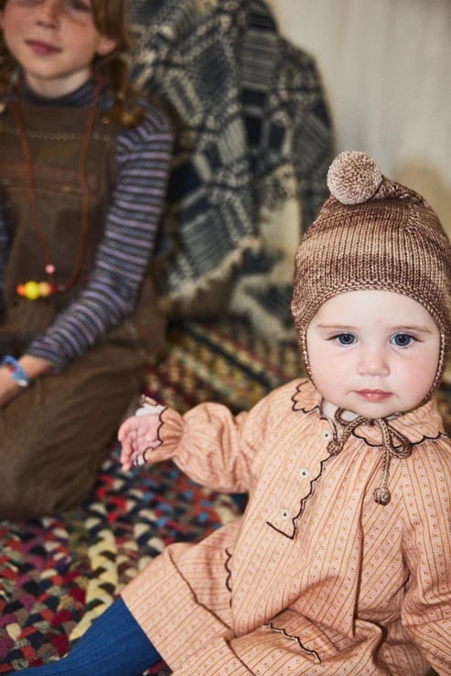 misha＆puff ニット　帽子　6-12m SALE60%OFF】AW24 Drop1 Misha&Puff Alphabet Sweater 3,4,5,6y