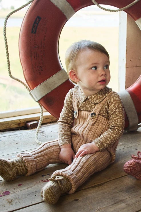 Misha&Puff】Baby Rib Longies (Patina) | MIK & CO