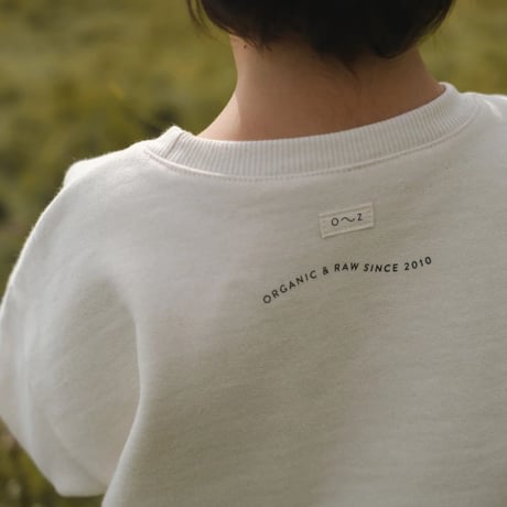 【organic zoo】 Milk Sweatshirt Undyed