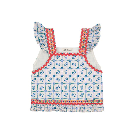 【hello Simone】 Iria blouse Fayence