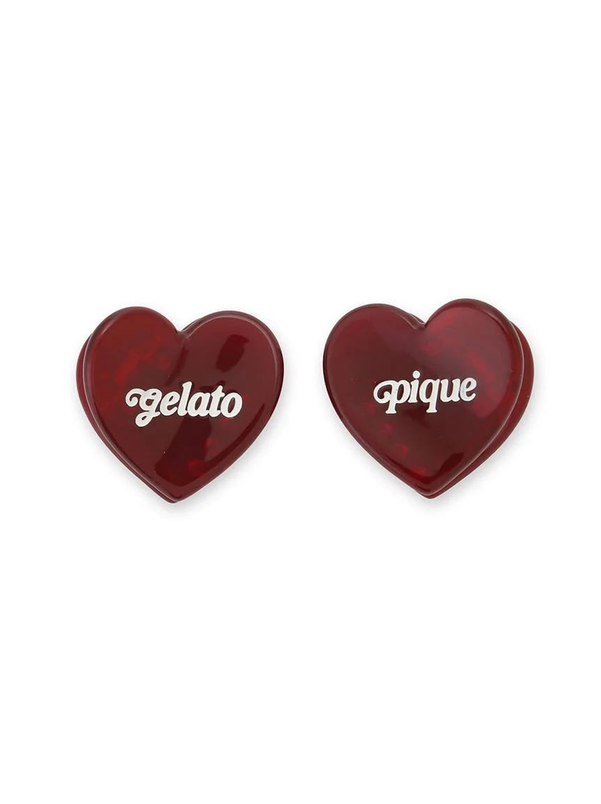 gelato pique 】 PWGA262622 ﾊｰﾄﾐﾆﾍｱｸﾘｯﾌﾟSET RED