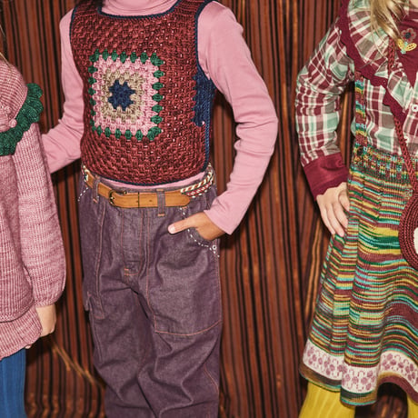 【Misha&Puff】Skating Pond Skirt (Antique Rose)