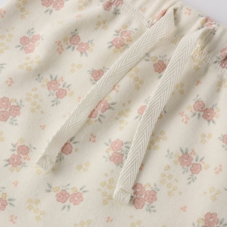 【Quincy Mae】WRAP TOP + FOOTED PANT SET || FLOWER FIELD