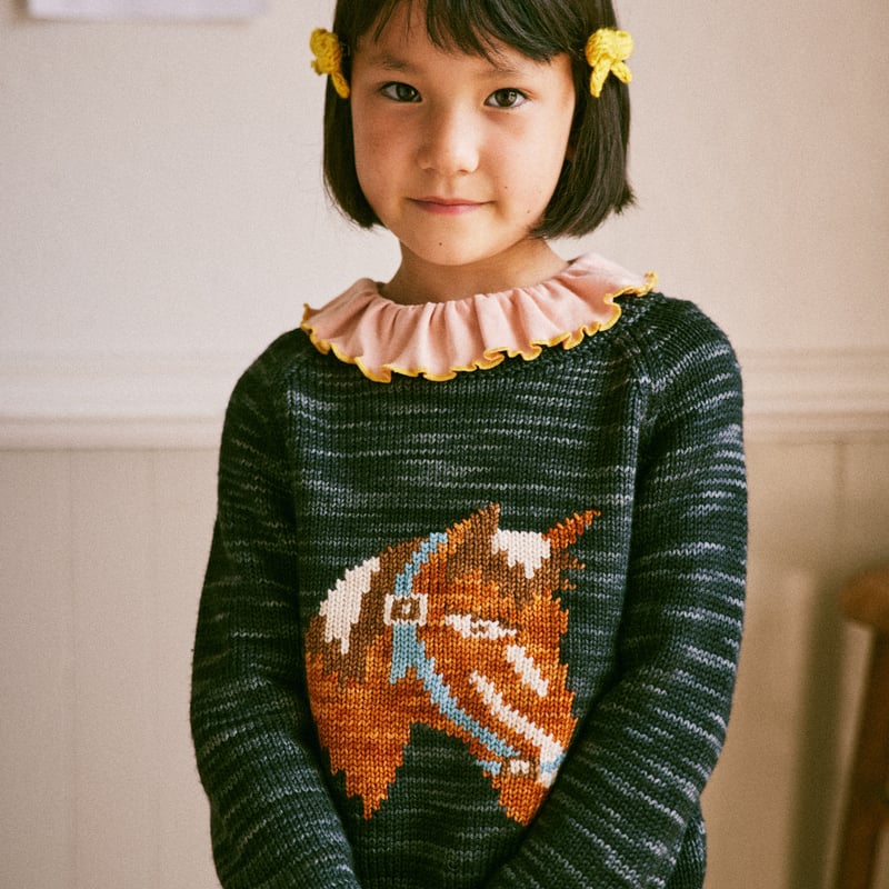 Misha&Puff】Yearling Sweater -002 Licorice | MI Misha&Puff】Yearling Sweater -002 Licorice | MI