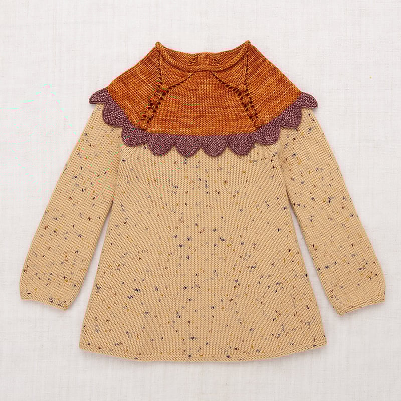 Misha & Puff ワンピース　camel confetti 4-5Y Misha & Puff ワンピース camel confetti 4-5Y