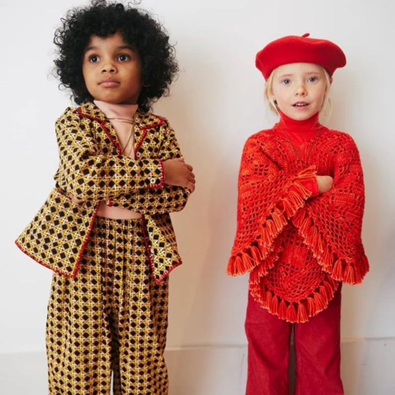 Misha&Puff】Zuzu Pant-036 Licorice Lattice | MI Misha&Puff】Zuzu Pant-036 Licorice Lattice | MI