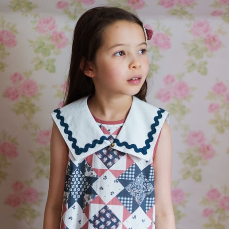 【 little cotton clothes 】Hannah Dress Patchwork Floral