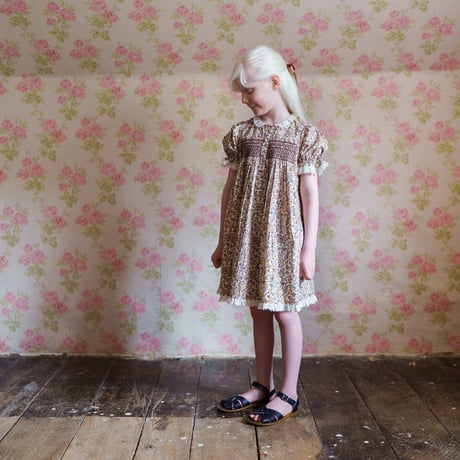 【 little cotton clothes 】Elizabeth Dress Yarrow Floral