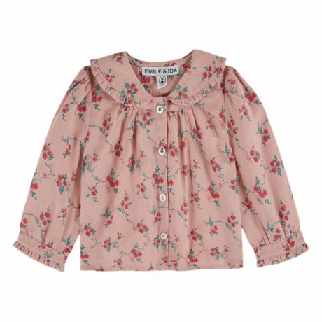 【Emile et Ida】ASTER BOW COLLAR BLOUSE - ASTER