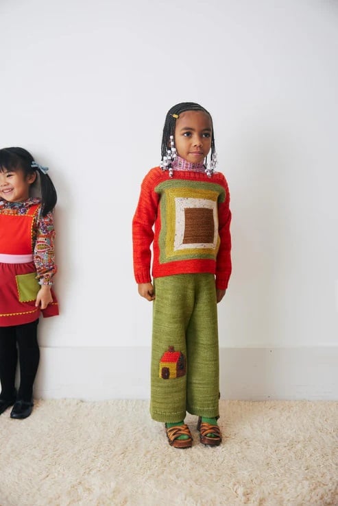 Misha&Puff】Homage Sweater-694 Red Flame | MIK