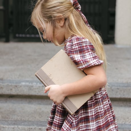 【 Rylee + Cru 】INDIA DRESS || BURGUNDY PLAID