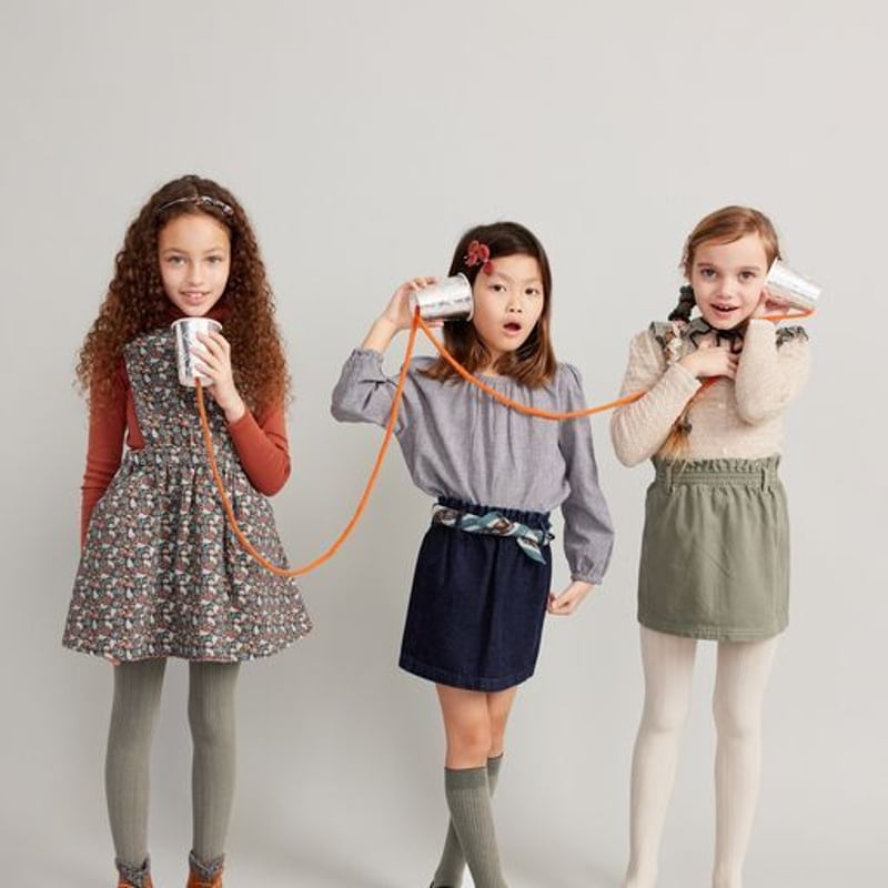 SOOR PLOOM 】Frances Blouse, Mini Houndstooth  