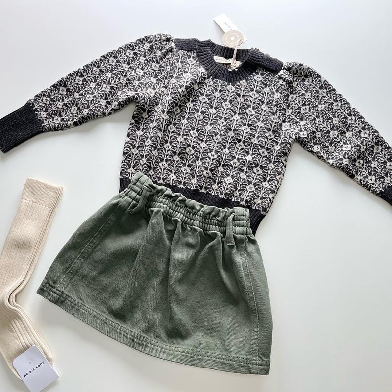 SOOR PLOOM 】Wilma Pullover, Soot 2y | MIK & CO 
