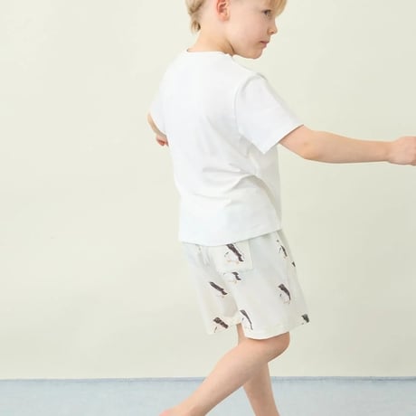 【 gelato pique 】 PKCP262453 KIDS接触冷感ｼｰｱﾆﾏﾙ柄SPT YEL（size 90~120）