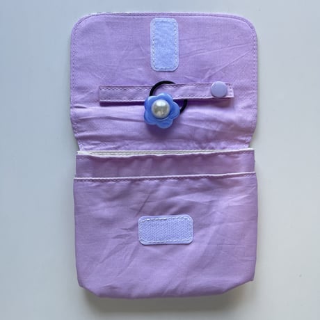 【mik+】Pocket Pouch - Purple Pink Adelajda