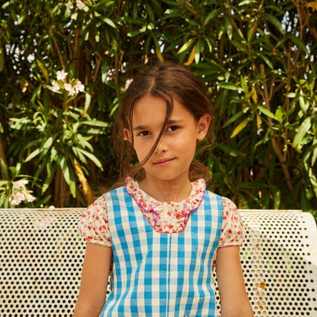 【hello Simone】 Christie dress Ibiza Blue