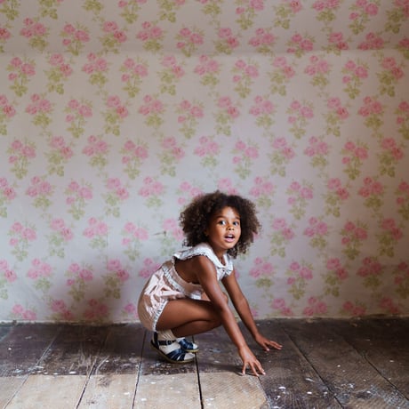 【 little cotton clothes 】Beatrix Romper in Powder