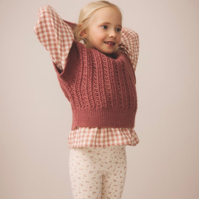 SOOR PLOOM 】Imelda Blouse, Gingham, Cherry |