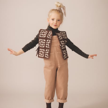 L【 SOOR PLOOM 】Squares Smock-Prune