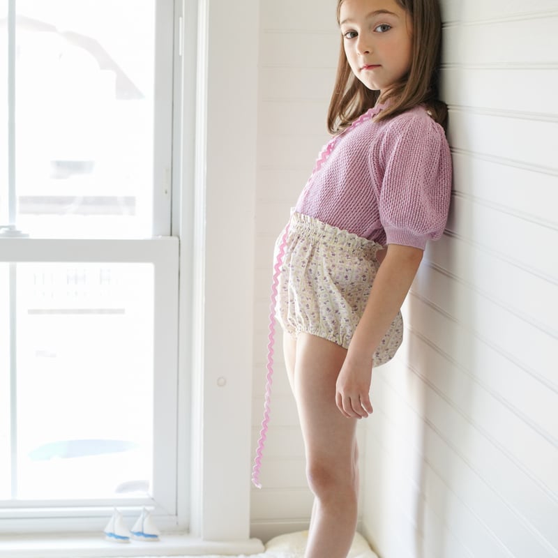 3月中旬入荷予定ご予約商品【 SOOR PLOOM 】Mimi Knit Top, Bubbl