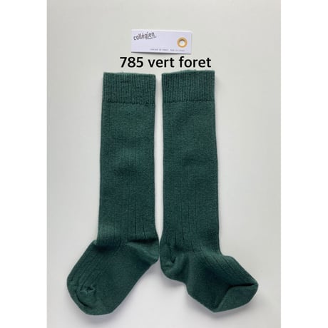 【collegien】2950 La Haute Ribbed High Socks