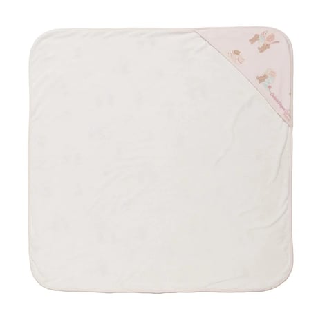 【 gelato pique 】 PBGG262527 BABYｱｲｽｸﾘｰﾑﾍﾞｱ柄ﾌﾞﾗﾝｹｯﾄ CRM